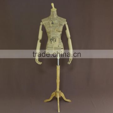 Headless sexy lady adjustable female mannequin torso/body form