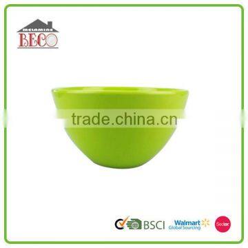 6 inch solid color melamine salad bowl