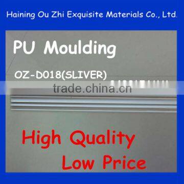 2014 European style polyurethane cornices mould / pu decorative cornice moulding