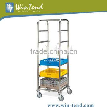 Stainless Steel Dishwasher Rack Trolley