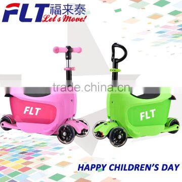 2016 new 3 in 1 baby scooter, kids scooter with seat and drawer for sale