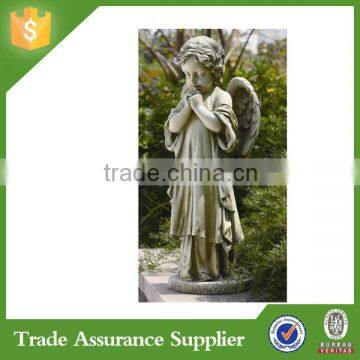 Chinese Handmade Outdoor Garden Decoration Life Size Beauty Angel Statues