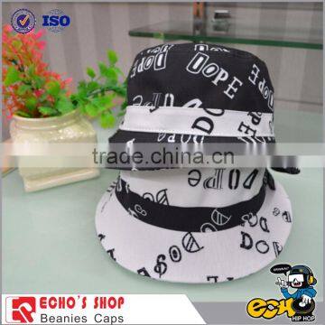 bucket hat wholesale acrylic custom printed hiking bucket hat,visitor hat