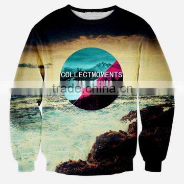 plain sweatshirt Fashion long sweatshirt 3D cheap wholesale custom crewneck sweatshirts