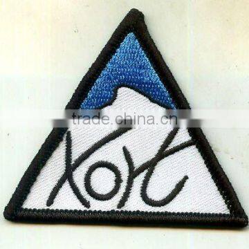 Fashion Design Embroidery sport patch