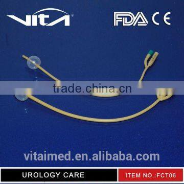 MALE LATEX EXTERNAL CATHETER with Silicone Coated