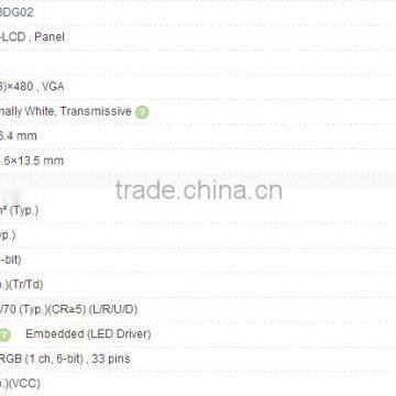 5.7 Inch LQ057V3DG02 A-Si TFT-LCD Panel For SHARP photo-3