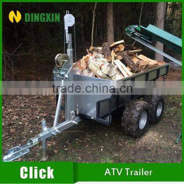 Atv Log Trailer with crane