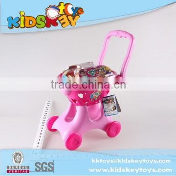 China factory New toys for kids shopping cart toy supermarket shopping toy car shopping trolley