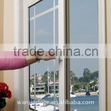 wanjia swing upvc window profiles