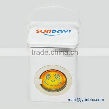 Wholesale washing machine shape packing tin can