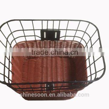 2016 Removable Bicycle Basket Wholesale Custom Cheap Pet Dog Bike Basket photo-2