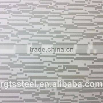 acid etched steel plate