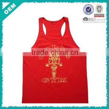 Cheap custom wrestling men's bodybuilding gym singlets (lyt020007)