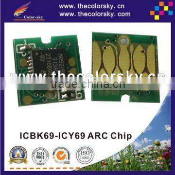 (ARC-E-IC69R) ARC auto reset inkjet ink cartridge chip for Epson ICBK69L ICBK69 ICC69 ICM69 ICY69