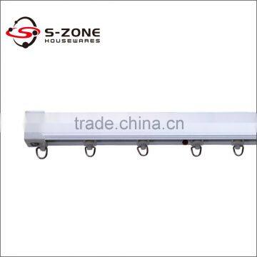 Plastic PVC Double Curtain Track Rail Fitting