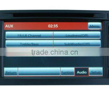 navigation system for volkswagen touareg with CE and ROHS certificates