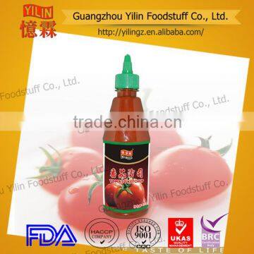 OEM 495g PET Bottle Wholesale Tomato Sauce for Europe Market photo-3