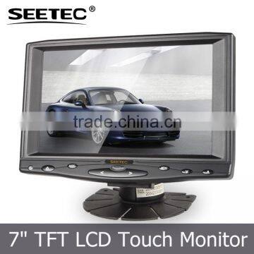 Monitor car 7" with HDMI input TFT LCD USB touch interface brightness 450cd/m