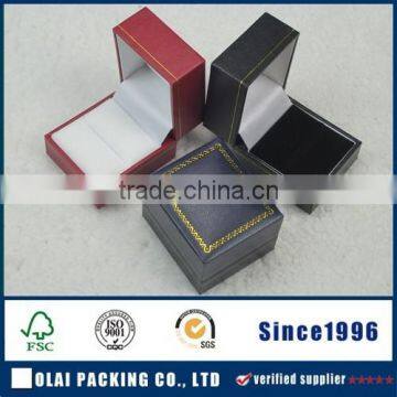 red,blue, black paper ring box wholesale