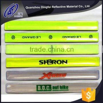 buy wholesale direct from china best selling pvc reflective slap band wristband