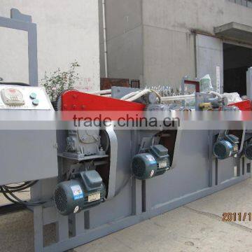 Galvanizing machine for roofing nails