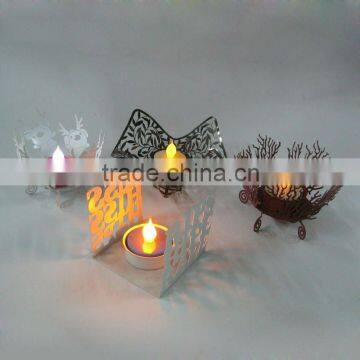 decorative led tealight with holder