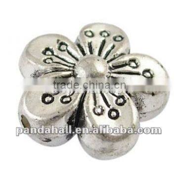 Antique Silver Acrylic Bead in Bulk(PCCBAD-1211Y)