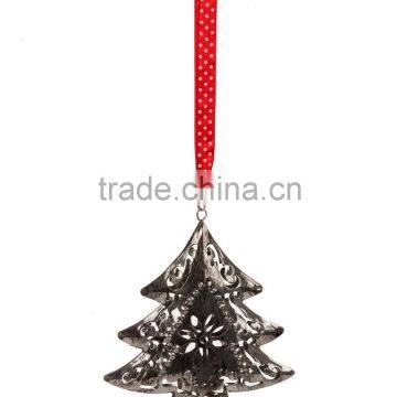 Embossed Hanging Christmas Tree