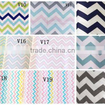 13% Off Skin Friendly White Chevron Pattern Cuddle Cotton Bandana Bib photo-4