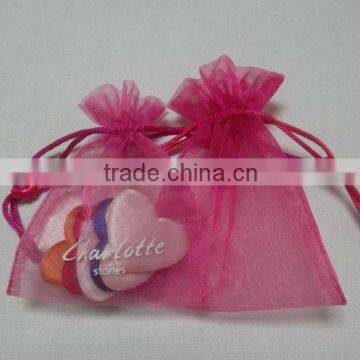 colored printed organza candy jelly bag