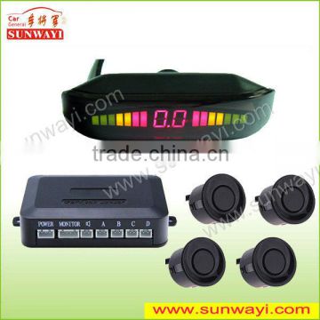 Car LED 4 Reverse Parking Sensors Car Reversing Aid vehicle detector sensor