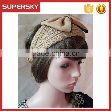 V-139 Customized knitted ear warmer head band camouflage/knitted headband