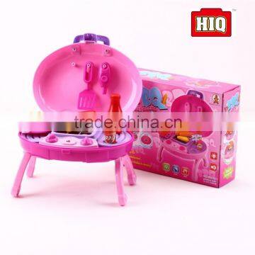 children plastic funny bbq toy kitchen play sets