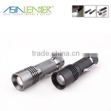 XPE 1W Focus Flashlight Torch