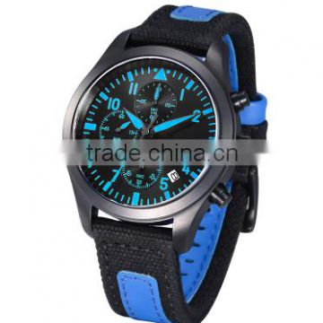 YB Fashion high quality Bule color military watch Army watch