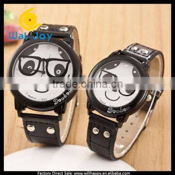 hot sale cheap vogue pretty popular multicolor lovers couple wrist watches(WJ-3242)