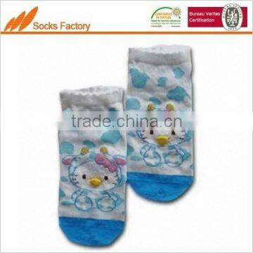 Latest design new arrival hot selling baby jaquard 3D socks