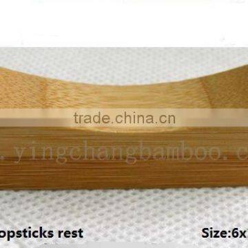 reusable bamboo novelty chopsticks rest