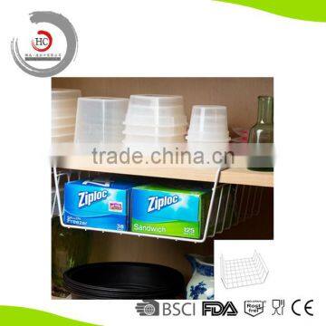 Multifunction Iron Flooding Plastic Tableware Basket Cabinets Basket Hanging Basket