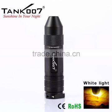 160lumens one mode aluminum sharp head white light jade appraisal flashlight TANK007TK360