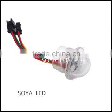transparent cover frosted white cover ucs1903 26mm rgb led pixel lights