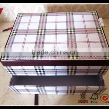 Two layer storage boxes with belt