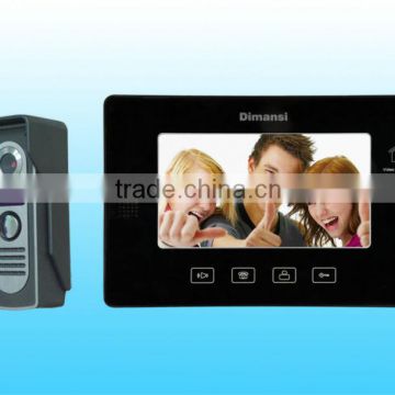 Security and Protection 9 inch video door phone TFT touch screen video door phone doorbell intercom