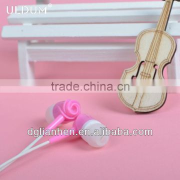 ULDUM 2013 ODM & OEM welcomed headphones ear buds adjustable in-ear earphone 3.5mm jack microphone earphone for samsung