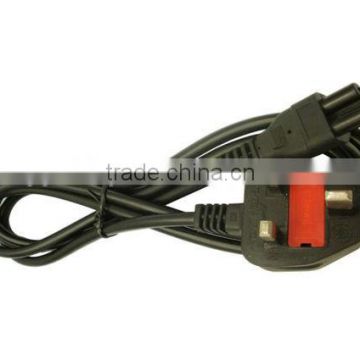 UK standard laptop power cable