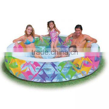 no-toxic high quality giant round children inflatable garden swimming pool for family