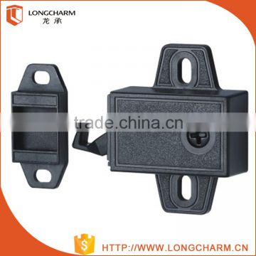 cabinet door black push plastic latch