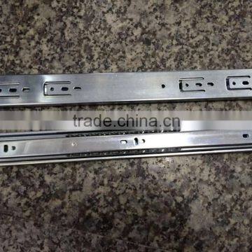 environmental alkaline 45mm width telescopic guiding rail full extension drawer slide rails bearings YL-101