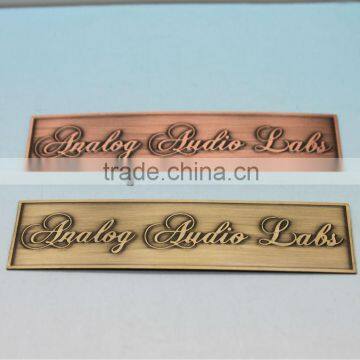 stainless steel nameplate